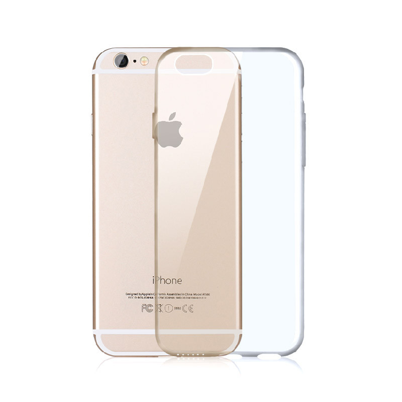 iphone6手机壳6s plus苹果7Plus硅胶软壳5se高清7透明 手机5S套 手机套 4.7寸苹果7（透明软壳）