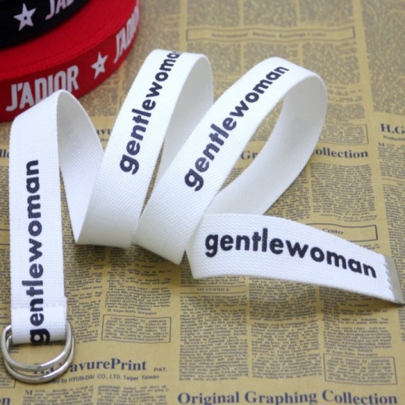 624款gentlewoman韩国英文字母图案印花帆布