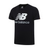 New Balance/NB男装短袖T恤2018新款运动休闲针织运动服AMT73587 黑色 XL