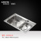 ARROW箭牌卫浴厨房水槽洗碗槽一体拉丝不锈钢单槽AE55312系列 AE553121不含龙头