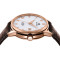天王表(TIANWANG)正品防水机械表 休闲时尚皮带男士手表GS5918 玫瑰金