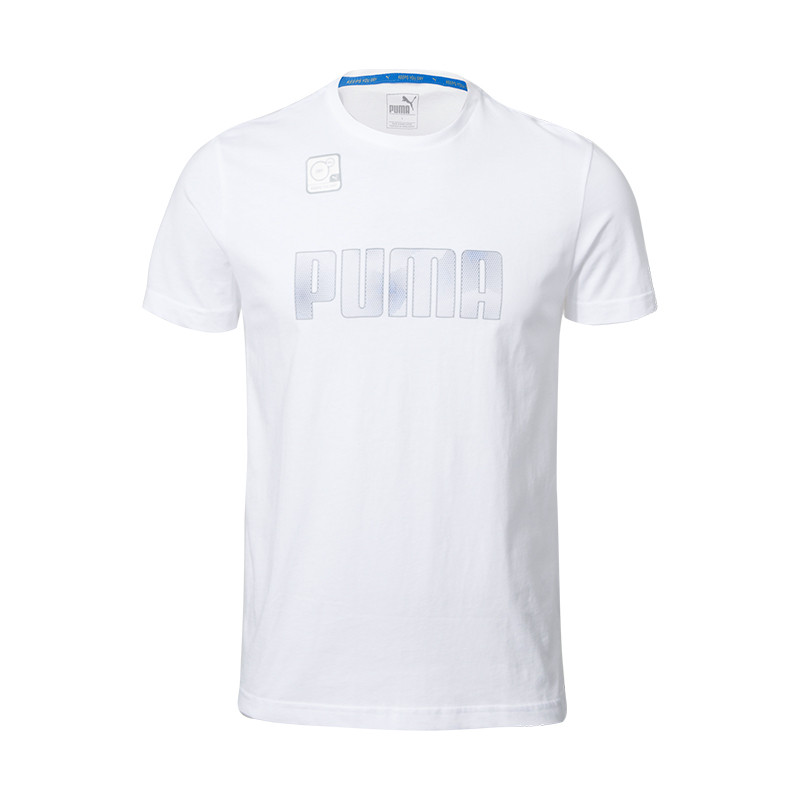 Puma彪马2017新款男士短袖运动生活系列上衣T恤594567 S（成人） 59456752白色