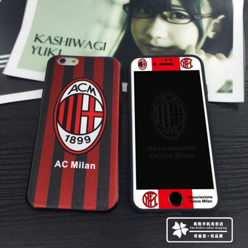 2017款英超运动潮牌足球队iPhone7手机壳防摔