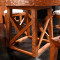 龙森家具 红木餐桌餐椅组合新中式刺猬紫檀实木家具 祥云1.38米圆桌+四椅
