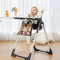 CHBABY宝宝餐椅多功能儿童餐桌椅便携可折叠婴儿吃饭座椅宝宝椅子 可爱粉
