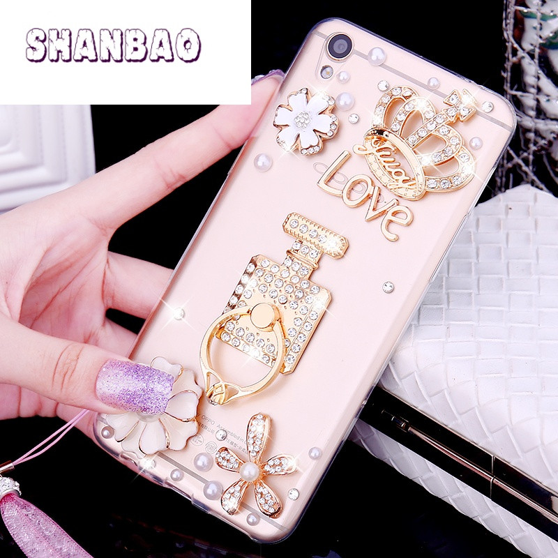 SHANBAOOPOPr9手机壳r9m带水钻软0p0pR