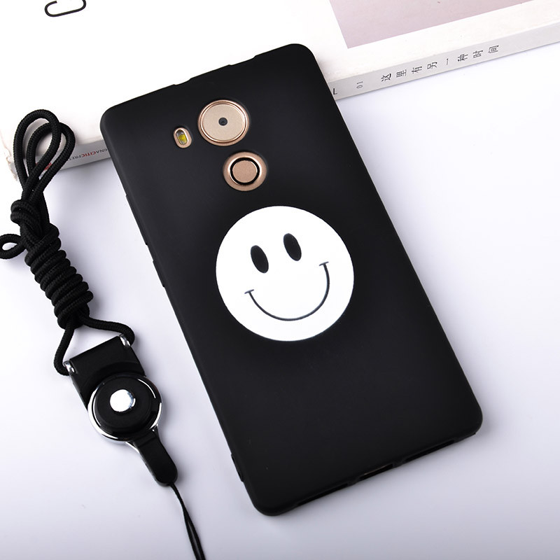 迈特mate8手机壳可爱华为表情包倒扑8保护套mat8手机m图片