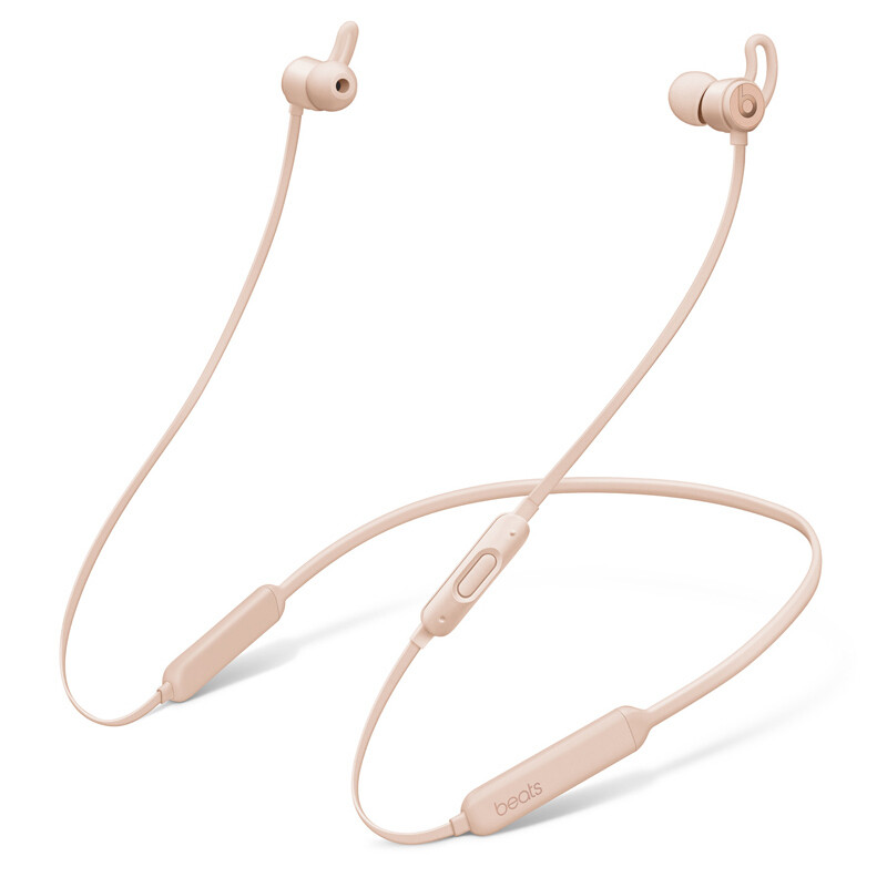 Beats X 蓝牙无线 跑步线控时尚入耳式耳机 带麦可通话 哑光金色