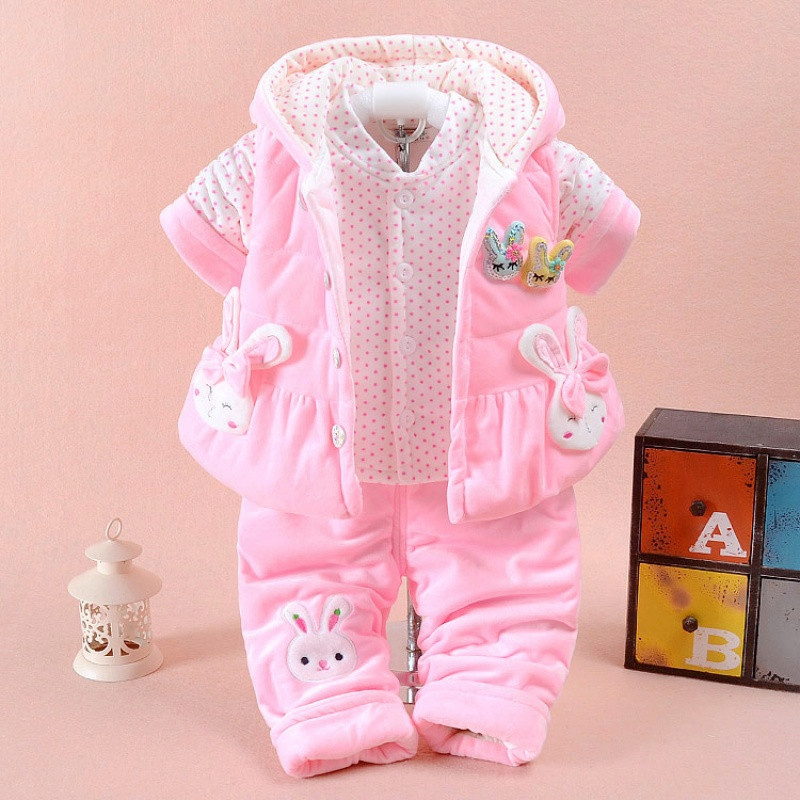 秋冬装男女宝宝衣服冬天婴儿童棉衣套装婴幼儿