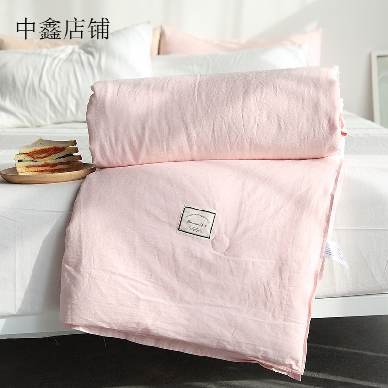 水洗棉被子春秋被空调被冬被单人床学生夏凉被