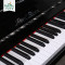 【川音乐器】珠江立式钢琴 PA121高度 实木音板 全新演奏教学钢琴 黑色