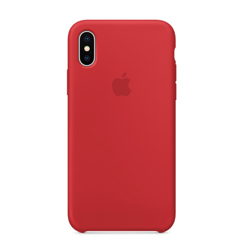 iPhone X 硅胶保护壳 MQT52FE/A红色