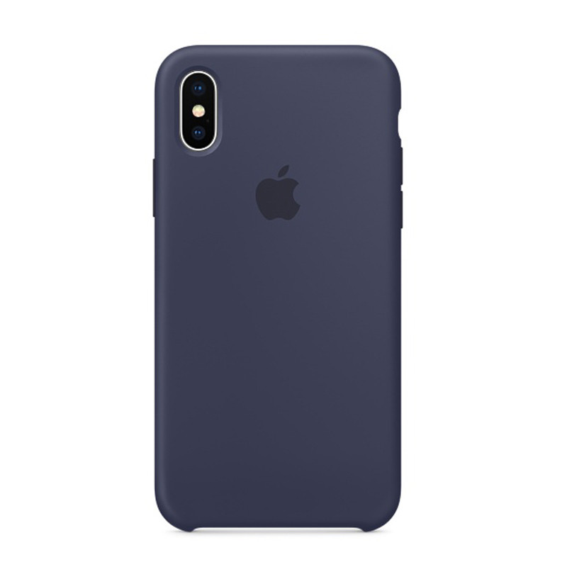iPhone X 硅胶保护壳 MQT32FE/A午夜蓝色