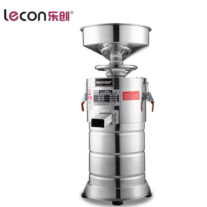 乐创（lecon）105型 商用豆浆机 磨浆机 渣浆分离 豆腐机 不加热