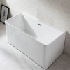 一体式浴缸嵌入式独立式靠枕洗手间水阀卫浴欧式洗澡盆保温小户型 &asymp1.7M 豪华冲浪配置(五件套)