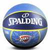 斯伯丁SPALDING篮球通用篮球83-165Y七号篮球NBA雷霆队徽橡胶