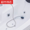 浴缸亚克力家用浴缸独立式浴缸浴池小户型嵌入式1.4米-1.7米 &asymp1.7M 五件套+冲浪按摩