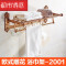 欧式毛巾架玫瑰金浴室浴巾架卫生间壁挂置物架厕所挂件套装定制 BM-2001