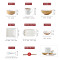 洋子（YangZi）餐具套装碗盘家用碗盘日式简约厨房家用陶瓷餐具碗碟套装一人食一人食7_1 默认颜色