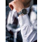 瑞士艾戈勒（agelocer）新款忒弥斯系列瑞士原装进口男士手表全自动皮带男表防水机械表 瑞士表 独特男表 5101A1