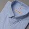美尔雅（MAILYARD）男装短袖衬衫夏季新款 纯棉线格纹衬衣 上班商务短衬 263 蓝色 43