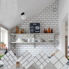 北欧白色面包砖瓷砖厨房卫生间墙砖300x600厕所地砖工字砖釉面砖 其它 3327