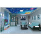 大型壁画3D墙纸客厅卧室儿童房卡通天花板吊顶壁纸立体蓝色星空_4_1 高档进口油画布（整幅）
