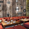 大型壁画欧式复古木纹印章咖啡厅餐厅KTV壁纸客厅沙电视墙纸_1 厂家直销可定做任何图片