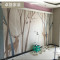 定制麋鹿树林大型墙布壁画北欧风格墙纸壁纸客厅卧室电视背景壁 工程无纺布一平米
