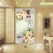 无缝3d壁画中式玉兰花卉立体墙纸客厅沙玄关电视背景墙壁纸墙布 无缝真丝布（整张）