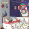 壁纸卧室卡通儿童可爱女孩房搭配环保无纺墙纸儿童房壁画 RN1251901