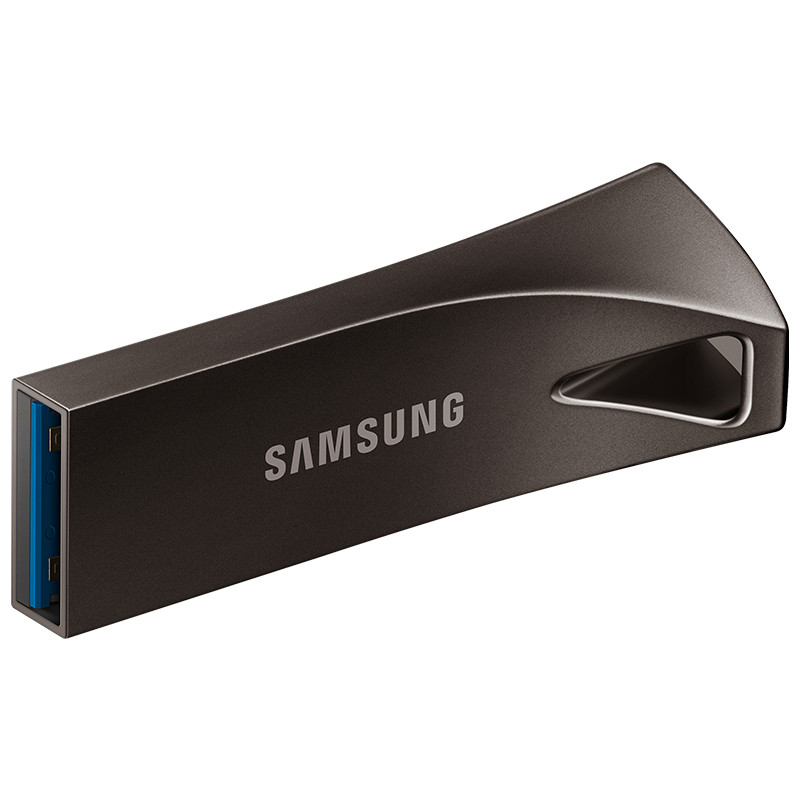 三星（SAMSUNG）USB 3.1 闪存盘 64G BAR 升级版+ 深空灰 MUF-64BE4