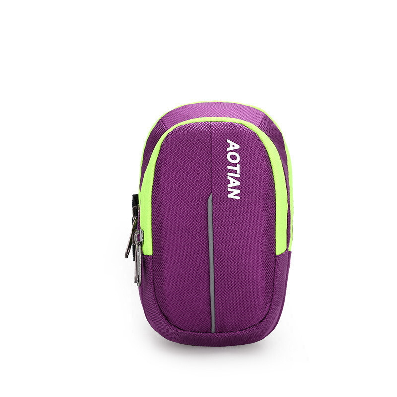 玺锉箱包运动跑步臂包适合4-5寸手机iphone5/5s/6/6s_5 紫色