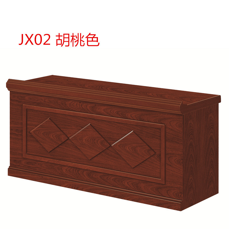 钜晟领导发言台油漆会议台会议桌条桌 JX02胡桃色1.6米*0.6米