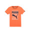 彪马PUMA 童装男童 夏季新款儿童 大童短袖 T恤针织上衣 850140 21橙色 140码（建议身高：129-147cm）
