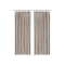 苏宁极物仿丝质感柔滑基础素色窗帘 卡其色 1.4m宽×2.6m高（片）