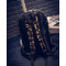 双肩包女韩版男时尚校园印花背包大容量旅行休闲电脑高中学生书包 米字旗