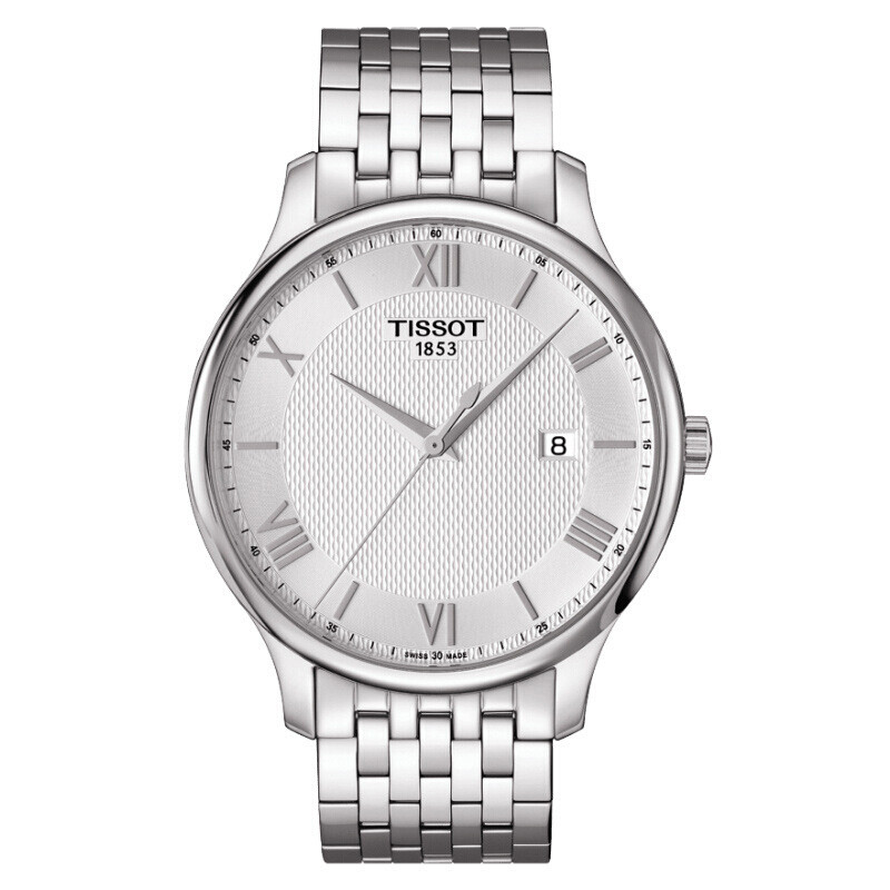 天梭手表(TISSOT) 俊雅系列时尚简约商务休闲男士手表 T063.610.11.038.00