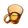Scybe喜碧 300ml格里斯把手杯彩色玻璃杯牛奶杯茶杯家用杯单支装