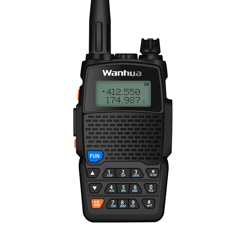 万华（Wanhua） UV9R对讲机 专业民用调频户外办公自驾手台 标配黑色