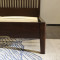 A家家具 床 现代中式双人床单人床高箱储物架子1.5米1.8米床古韵时尚现代简约卧室家具春晓系列 G007 1.8米排骨架+床垫+2床头柜