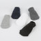 NanJiren/南极人新款男士隐形船袜 四季商务中筒棉袜简约袋装 5双袋装 纯色中筒款501