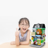 LOZ/俐智 迷你街景小颗粒拼插积木儿童6-8-10岁益智玩具男孩女孩子 街景系列小熊商店