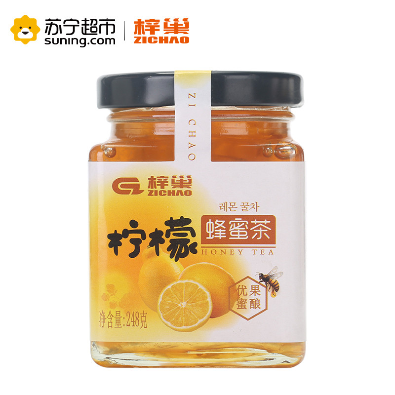 梓巢（Zi Chao）蜂蜜茶瓶装柠檬味248g