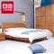 A家家具 C003 床 1.5米高箱床+床垫+床头柜