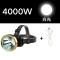 LED头灯强光充电远射3000米头戴式手电筒夜钓捕鱼矿灯100_3 6800W白光(强光照明)续航200小时