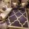 地毯客厅现代简约家用沙茶几垫几何北欧长方形美式定制可水洗_4_7 1.6*2.3米【送地垫】 JH-11
