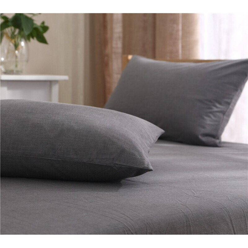 棉麻枕头枕套可定制定做儿童小枕套20x40加长不含无荧光剂_4_1 30cmX50cm 深灰色