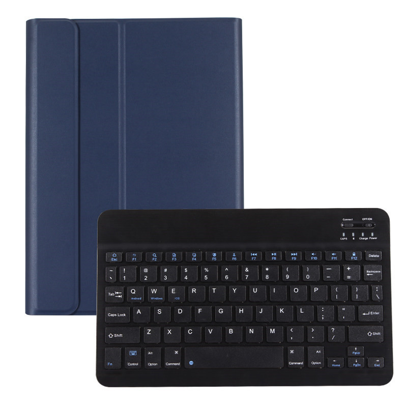酷猫 iPad 10.5英寸/Pro11英寸蓝牙键盘保护套 蓝色-2018Pro11寸