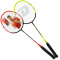 红双喜DHS羽毛球拍时尚全碳素纤维材质EG710碳素对拍 控球耐打型攻守兼备家用娱乐健身球拍 EG710